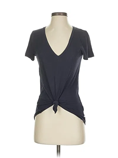 Pre-owned J.crew Factory Store Short Sleeve T-shirt In Gray