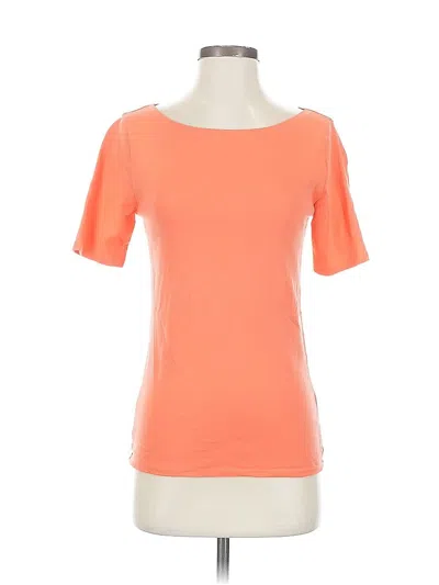 Pre-owned J.crew Factory Store Short Sleeve T-shirt In Orange