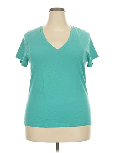 J.crew Factory Store Short Sleeve T-shirt In Blue