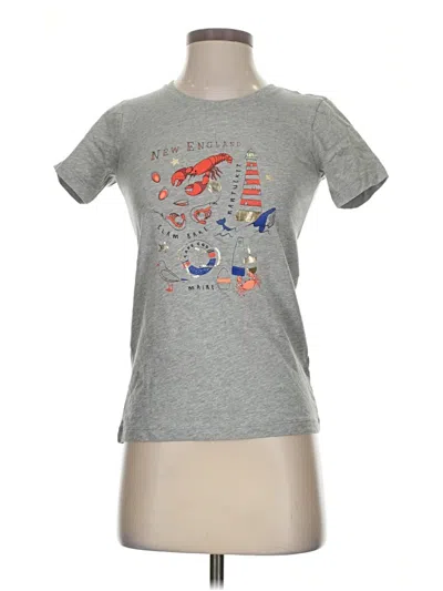 J.crew Factory Store Short Sleeve T-shirt In Gray