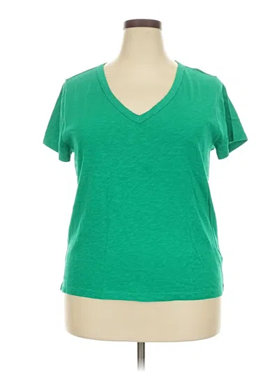 J.crew Factory Store Short Sleeve T-shirt In Green