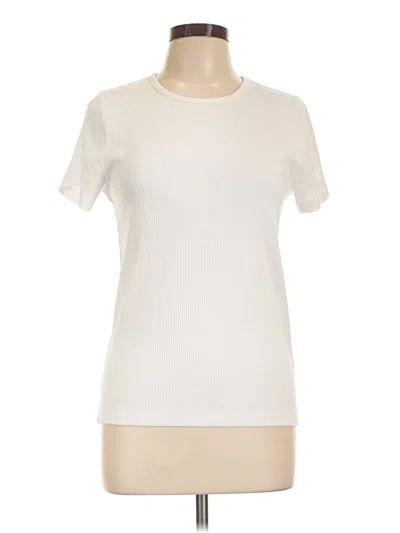 J.crew Factory Store Short Sleeve T-shirt In Ivory