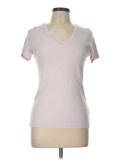 Pre-owned J.crew Factory Store Short Sleeve T-shirt In Pink