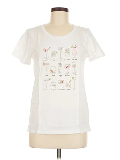 J.crew Factory Store Short Sleeve T-shirt In White