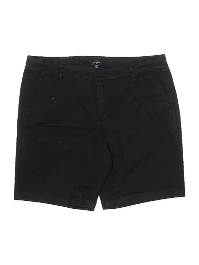 Pre-owned J.crew Factory Store Shorts In Black