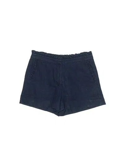 Pre-owned J.crew Factory Store Shorts In Blue