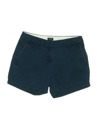 Pre-owned J.crew Factory Store Shorts In Blue