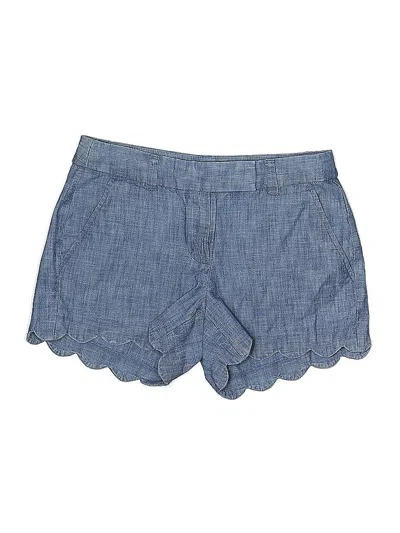 Pre-owned J.crew Factory Store Shorts In Blue
