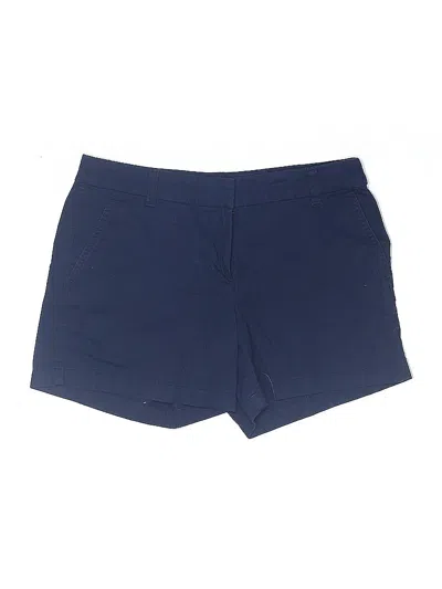 Pre-owned J.crew Factory Store Shorts In Blue