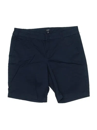 Pre-owned J.crew Factory Store Shorts In Blue