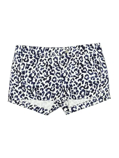 Pre-owned J.crew Factory Store Shorts In Blue