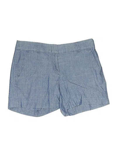Pre-owned J.crew Factory Store Shorts In Blue