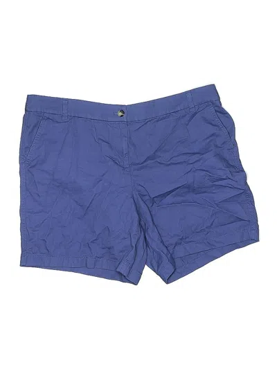 Pre-owned J.crew Factory Store Shorts In Blue
