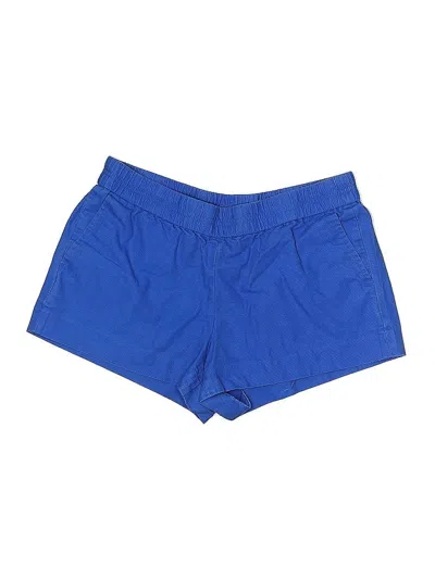 Pre-owned J.crew Factory Store Shorts In Blue