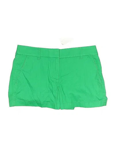 Pre-owned J.crew Factory Store Shorts In Green