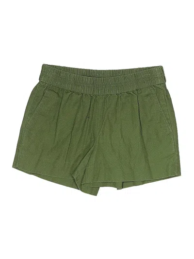 Pre-owned J.crew Factory Store Shorts In Green