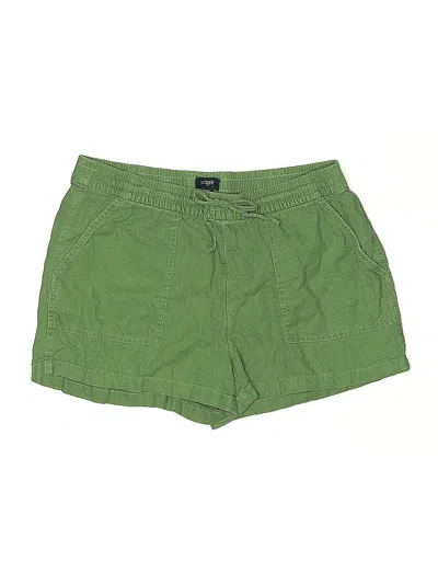 Pre-owned J.crew Factory Store Shorts In Green
