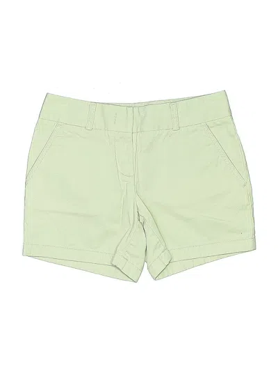 Pre-owned J.crew Factory Store Shorts In Green