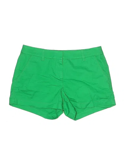 Pre-owned J.crew Factory Store Shorts In Green