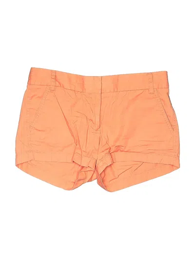 Pre-owned J.crew Factory Store Shorts In Orange
