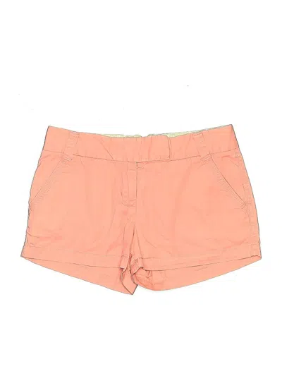 Pre-owned J.crew Factory Store Shorts In Orange