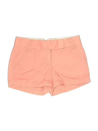 Pre-owned J.crew Factory Store Shorts In Orange