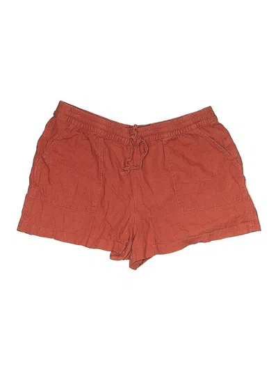 Pre-owned J.crew Factory Store Shorts In Orange