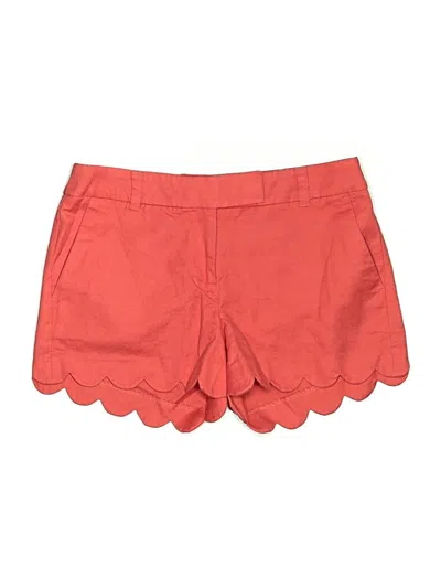 Pre-owned J.crew Factory Store Shorts In Red