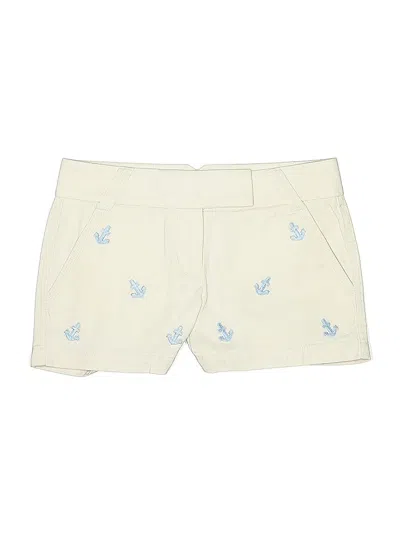 Pre-owned J.crew Factory Store Shorts In White