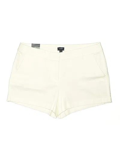 Pre-owned J.crew Factory Store Shorts In White