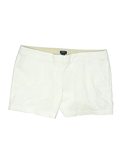 Pre-owned J.crew Factory Store Shorts In White