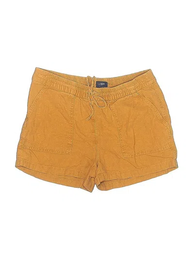Pre-owned J.crew Factory Store Shorts In Yellow