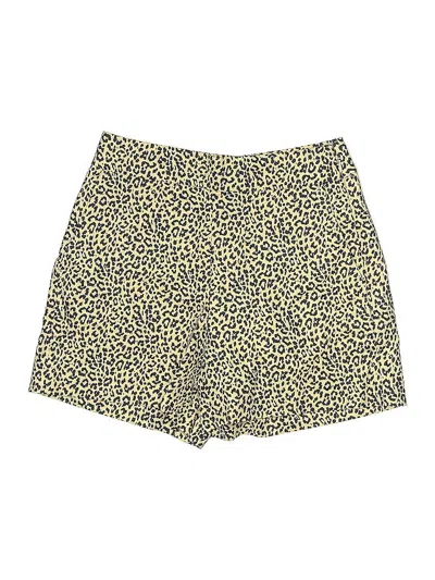 Pre-owned J.crew Factory Store Shorts In Yellow