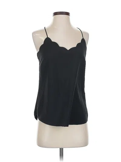 Pre-owned J.crew Factory Store Sleeveless Blouse In Black