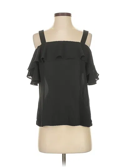 Pre-owned J.crew Factory Store Sleeveless Blouse In Black