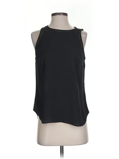 Pre-owned J.crew Factory Store Sleeveless Blouse In Black