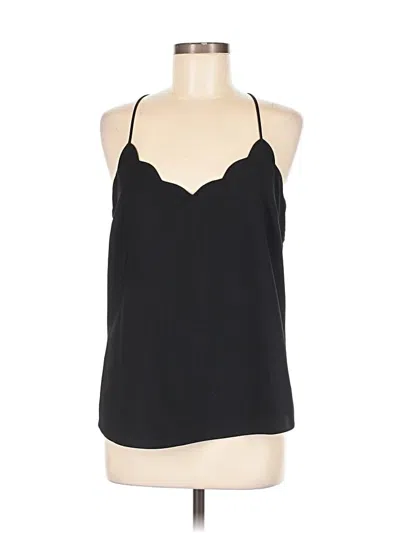Pre-owned J.crew Factory Store Sleeveless Blouse In Black