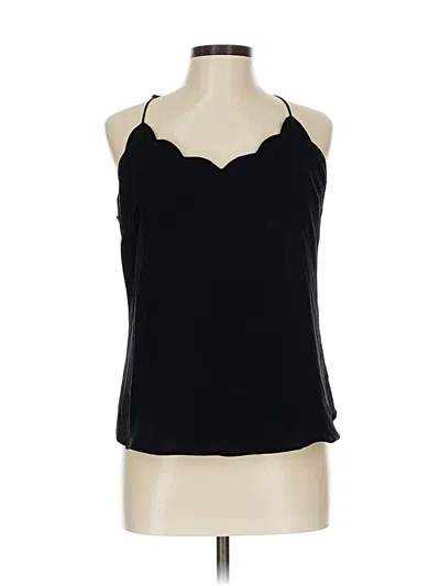 Pre-owned J.crew Factory Store Sleeveless Blouse In Black