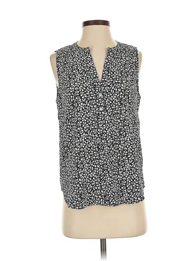 J.crew Factory Store Sleeveless Blouse In Brown