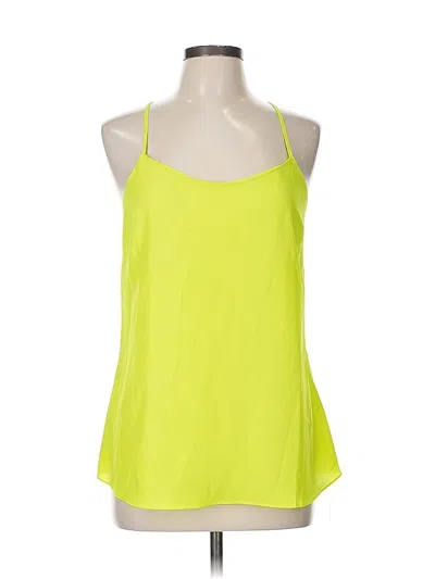 Pre-owned J.crew Factory Store Sleeveless Blouse In Green