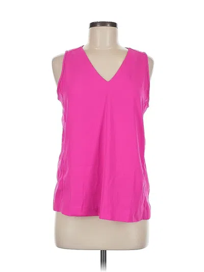 Pre-owned J.crew Factory Store Sleeveless Blouse In Pink