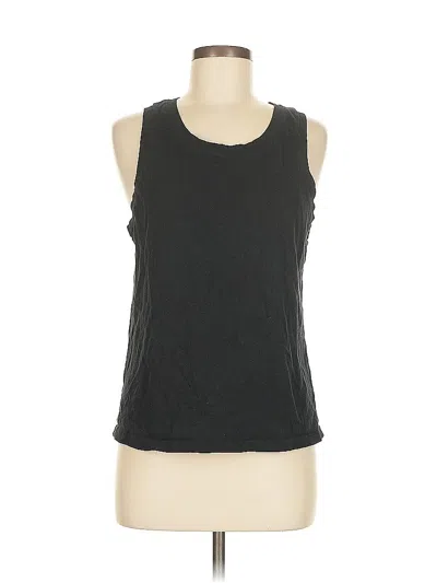 Pre-owned J.crew Factory Store Sleeveless T-shirt In Black