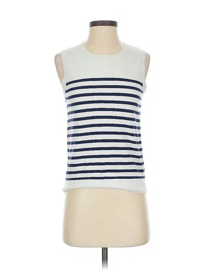 Pre-owned J.crew Factory Store Sleeveless T-shirt In Blue