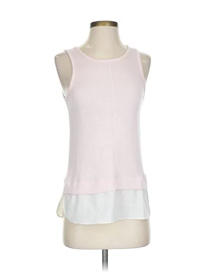 Pre-owned J.crew Factory Store Sleeveless T-shirt In Pink
