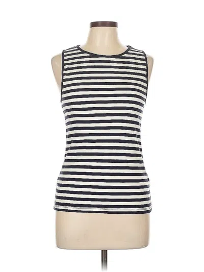 Pre-owned J.crew Factory Store Sleeveless T-shirt In White