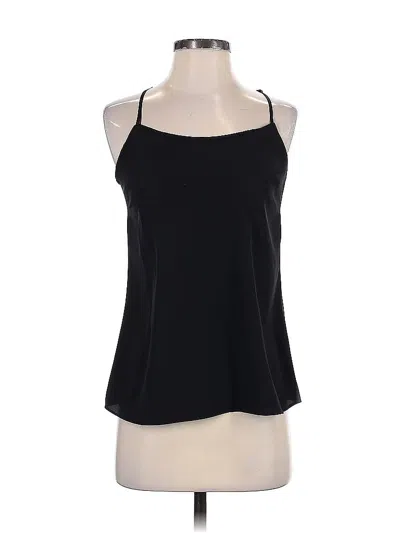 Pre-owned J.crew Factory Store Sleeveless Top Black Halter Neckline Tops