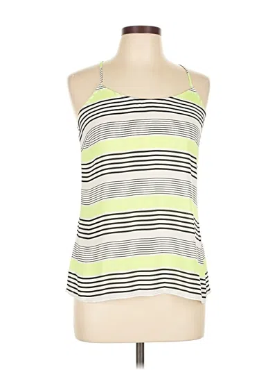 Pre-owned J.crew Factory Store Sleeveless Top Green Halter Neckline Tops