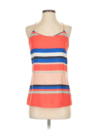 Pre-owned J.crew Factory Store Sleeveless Top Orange Halter Neckline Tops