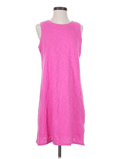 J.crew Factory Store Sleeveless Top Pink Scoop Neck Tops