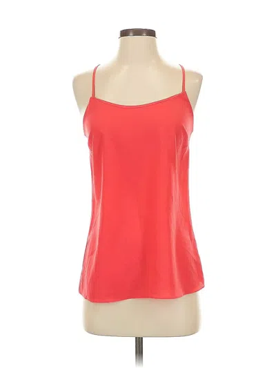Pre-owned J.crew Factory Store Sleeveless Top Red Halter Neckline Tops